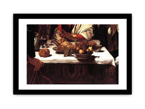 Supper at Emmaus (detail) By Caravaggio