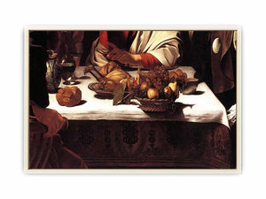 Supper at Emmaus (detail) By Caravaggio
