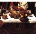 Supper at Emmaus (detail 2) 1601-02