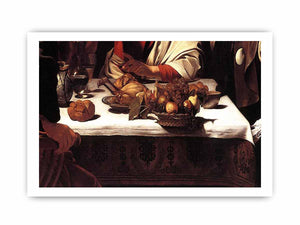 Supper at Emmaus (detail) By Caravaggio
