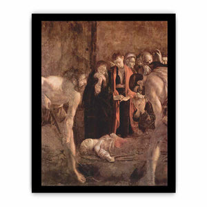 Bestattung der Hl. Lucia (part) By Caravaggio