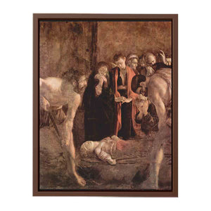 Bestattung der Hl. Lucia (part) By Caravaggio