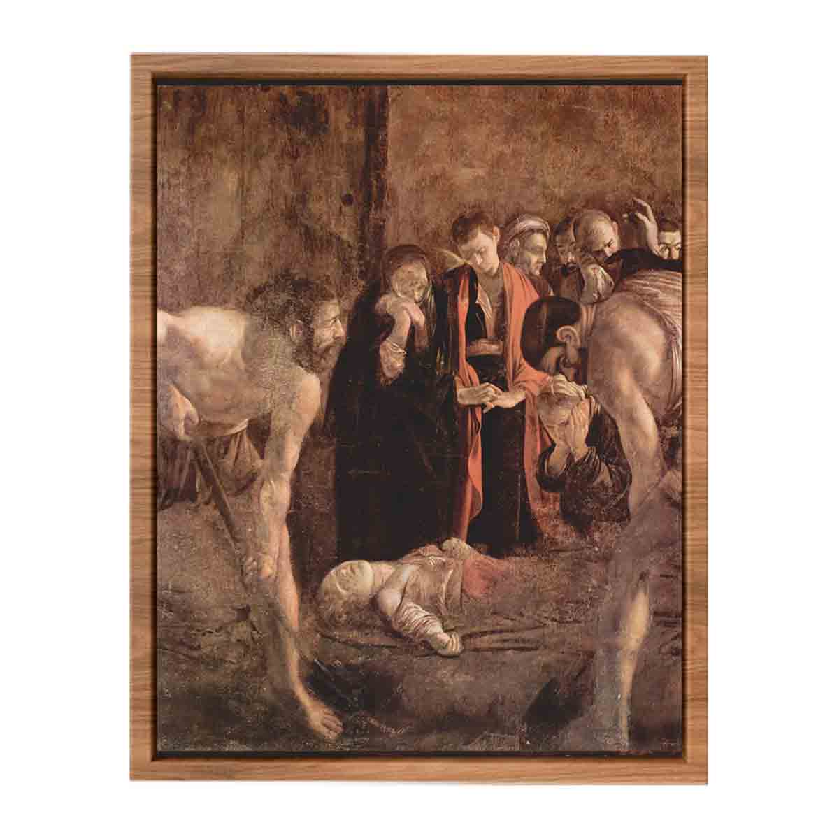 Bestattung der Hl. Lucia (part) By Caravaggio
