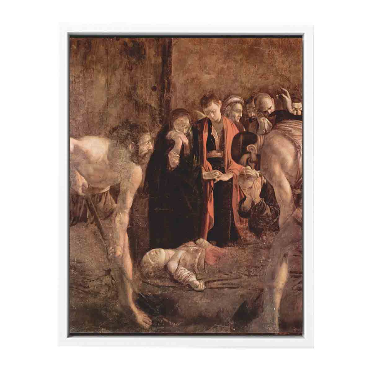 Bestattung der Hl. Lucia (part) By Caravaggio