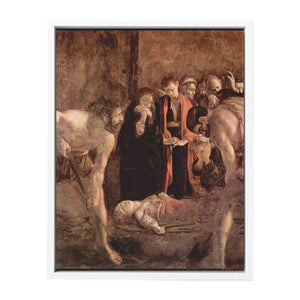 Bestattung der Hl. Lucia (part) By Caravaggio