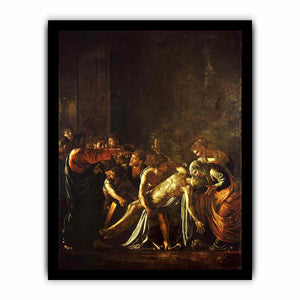 The Raising of Lazarus By Caravaggio