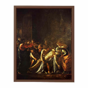 The Raising of Lazarus By Caravaggio