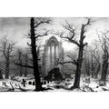 Monastery Graveyard In The Snow