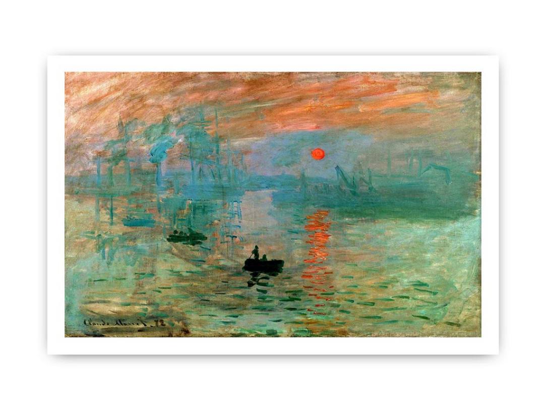 Impression Sunrise by Monet