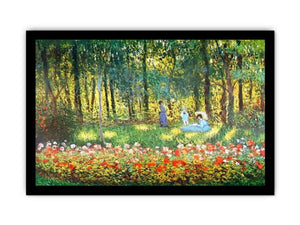 The Artists Family In The Garden