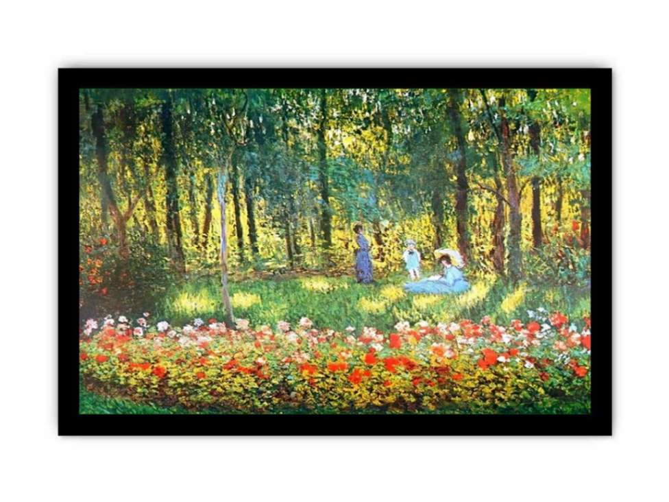 The Artists Family In The Garden