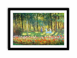 The Artists Family In The Garden