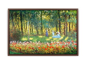 The Artists Family In The Garden