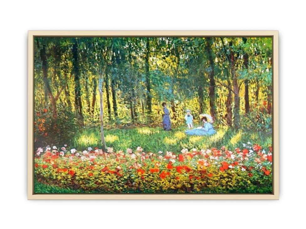 The Artists Family In The Garden