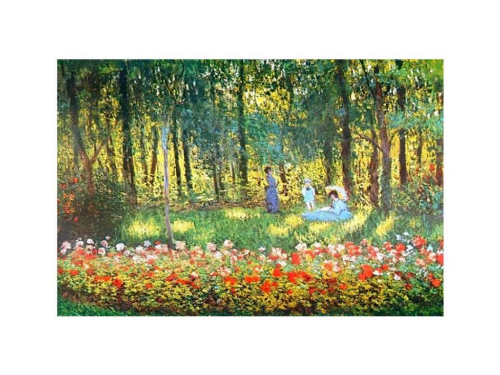 The Artists Family In The Garden