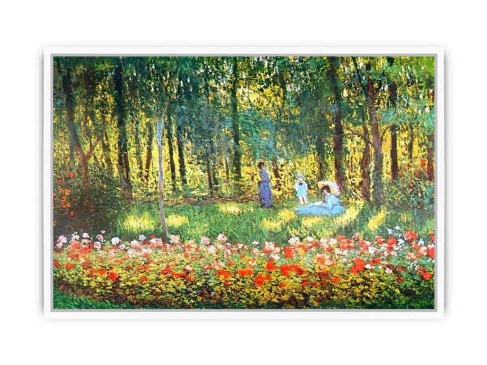 The Artists Family In The Garden
