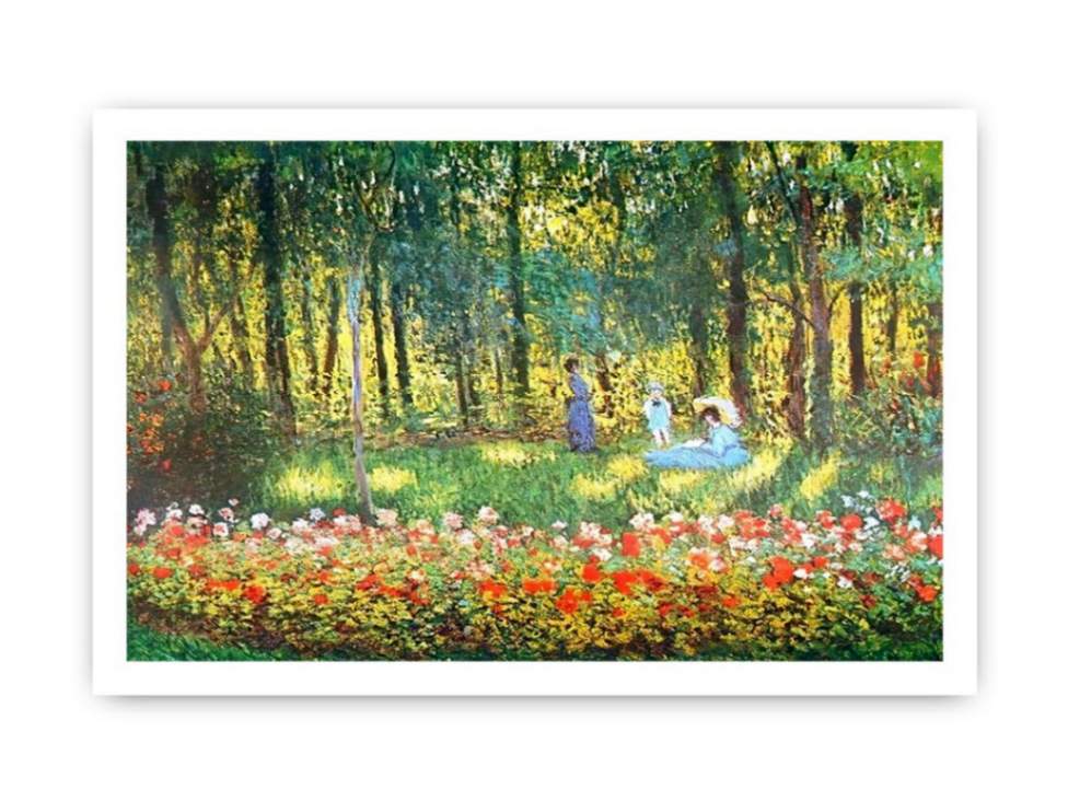 The Artists Family In The Garden