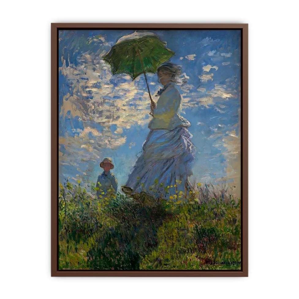 The Walk Woman With A Parasol