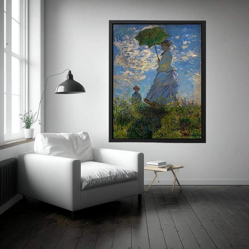 The Walk Woman With A Parasol