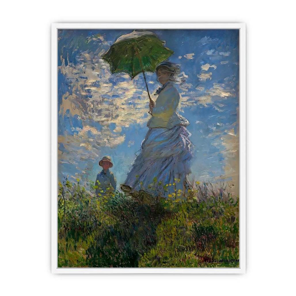 The Walk Woman With A Parasol