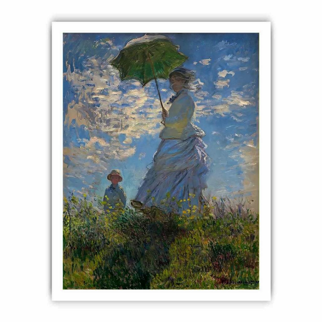 The Walk Woman With A Parasol