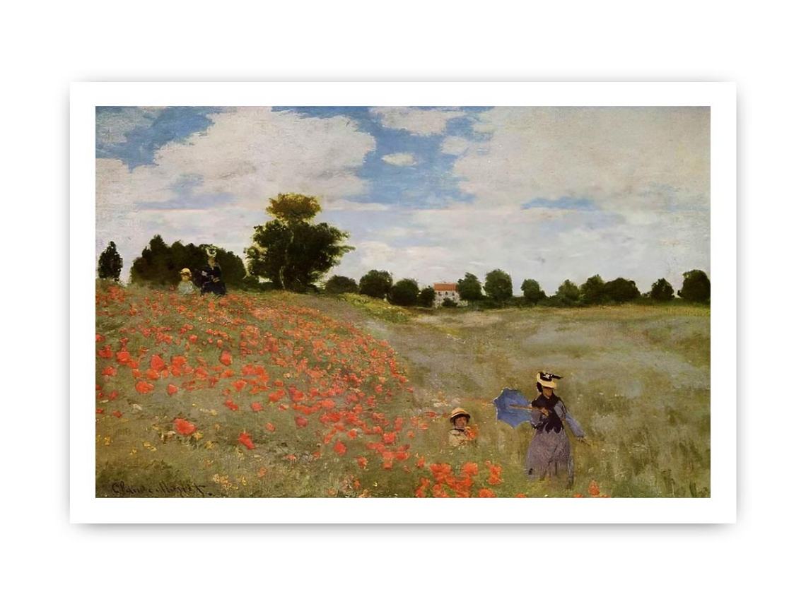 Wild Poppies Near Argenteuil