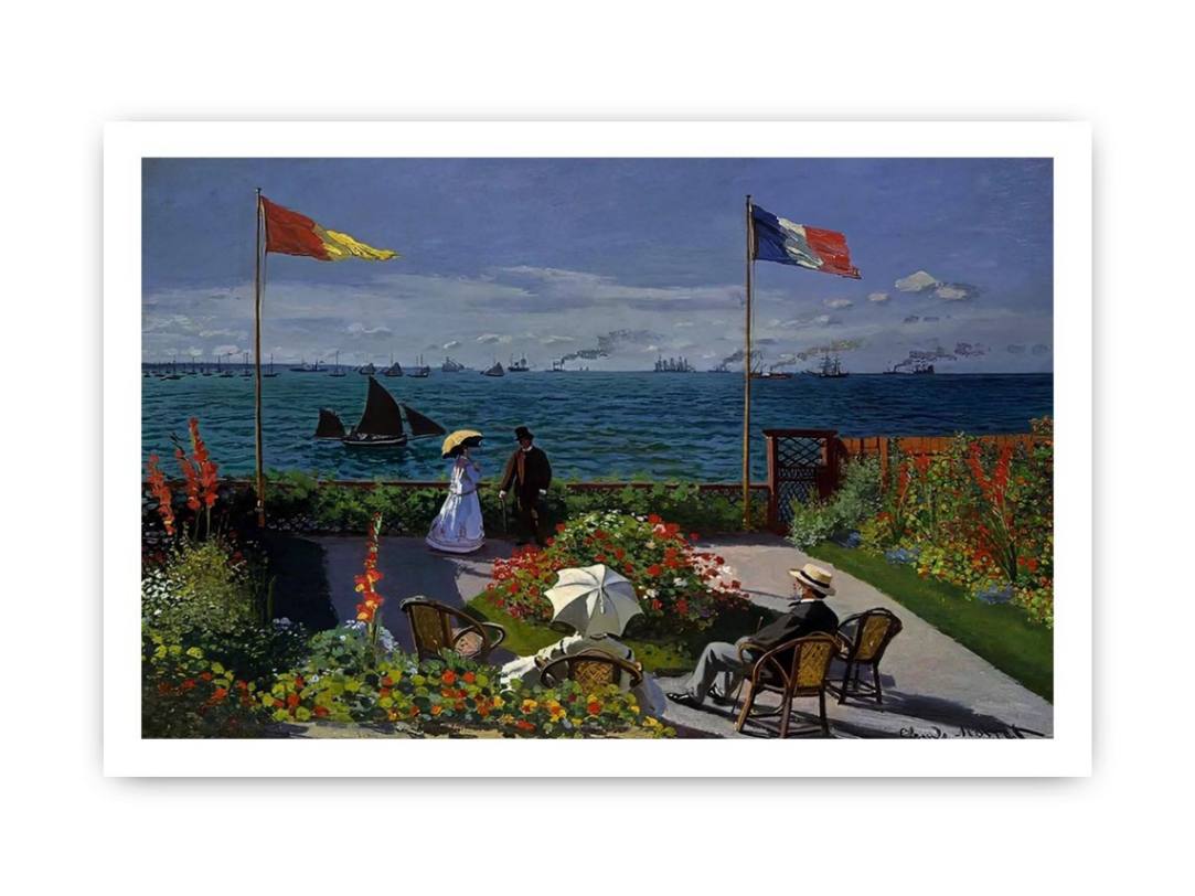 Terrace at the Seaside, Sainte-Adresse