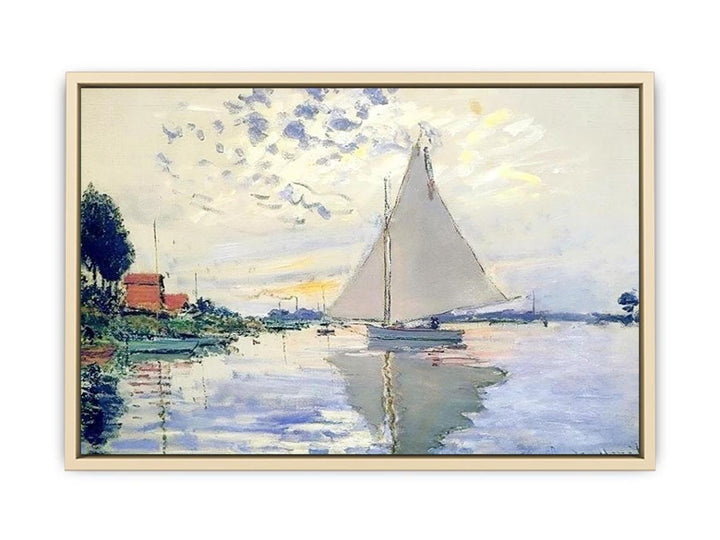 Sailboat At Le Petit Gennevilliers