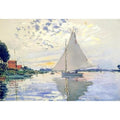 Sailboat At Le Petit Gennevilliers