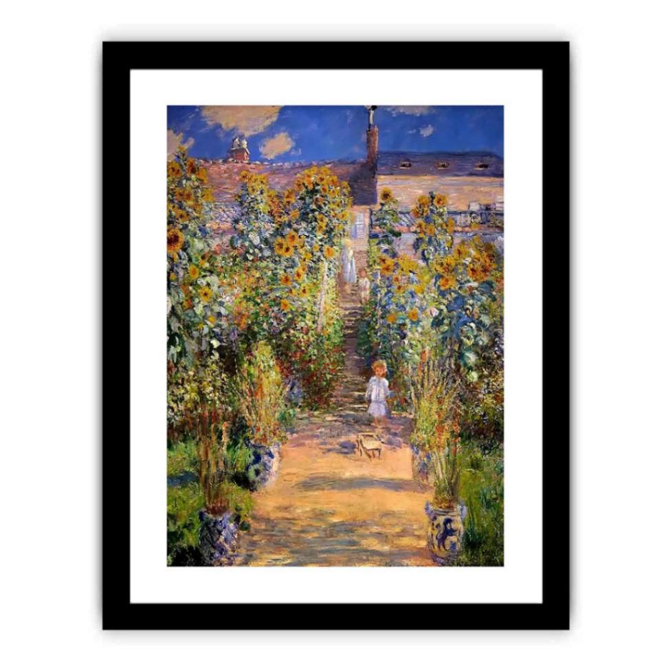 The Artist's Garden at Vetheuil 1880