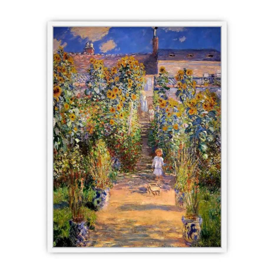 The Artist's Garden at Vetheuil 1880