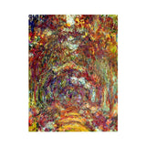 The Path Under The Rose Trellises Giverny artwork preview