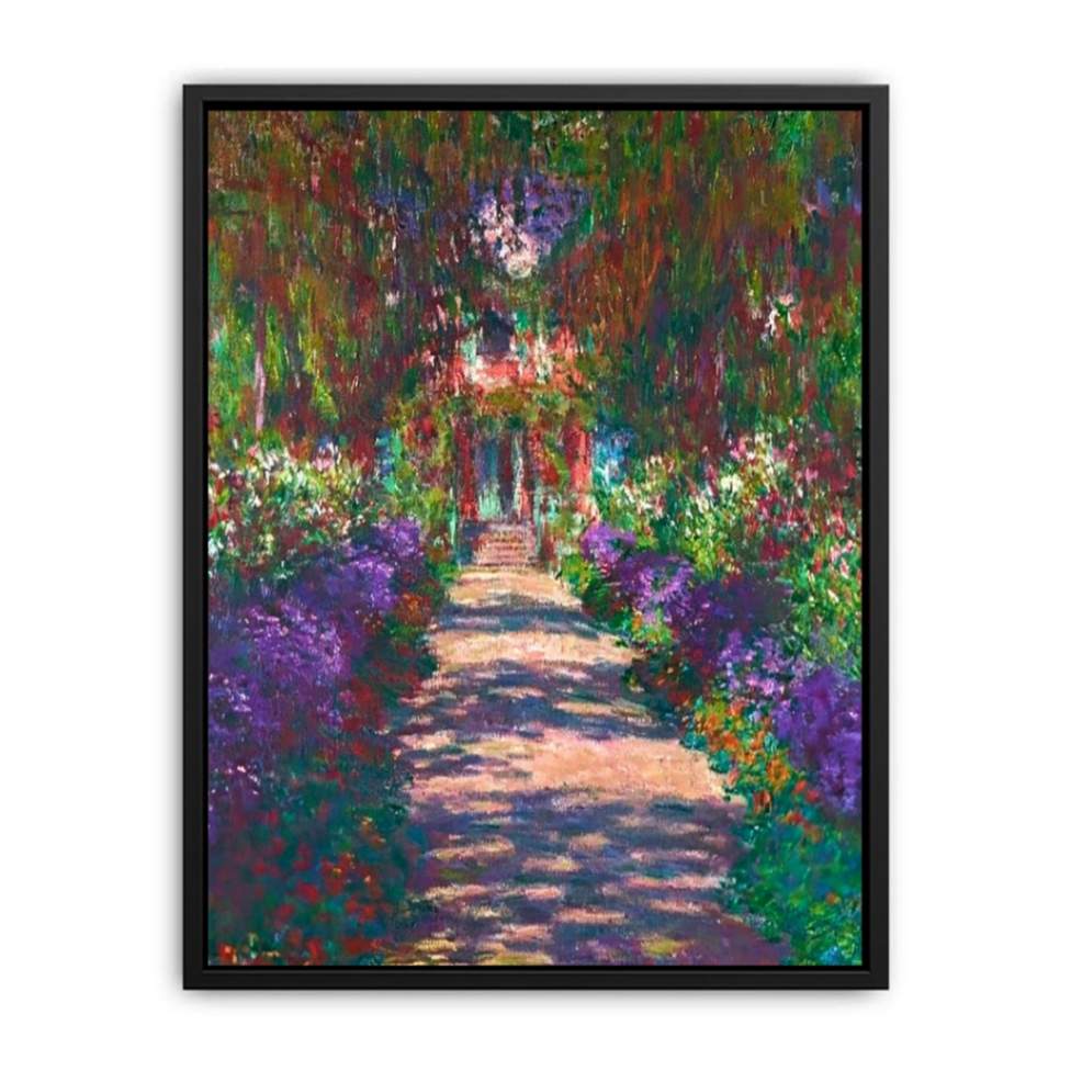 Pathway In Monets Garden At Giverny