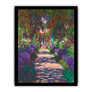 Pathway In Monets Garden At Giverny