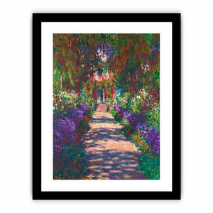 Pathway In Monets Garden At Giverny