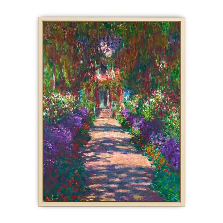 Pathway In Monets Garden At Giverny
