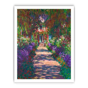 Pathway In Monets Garden At Giverny