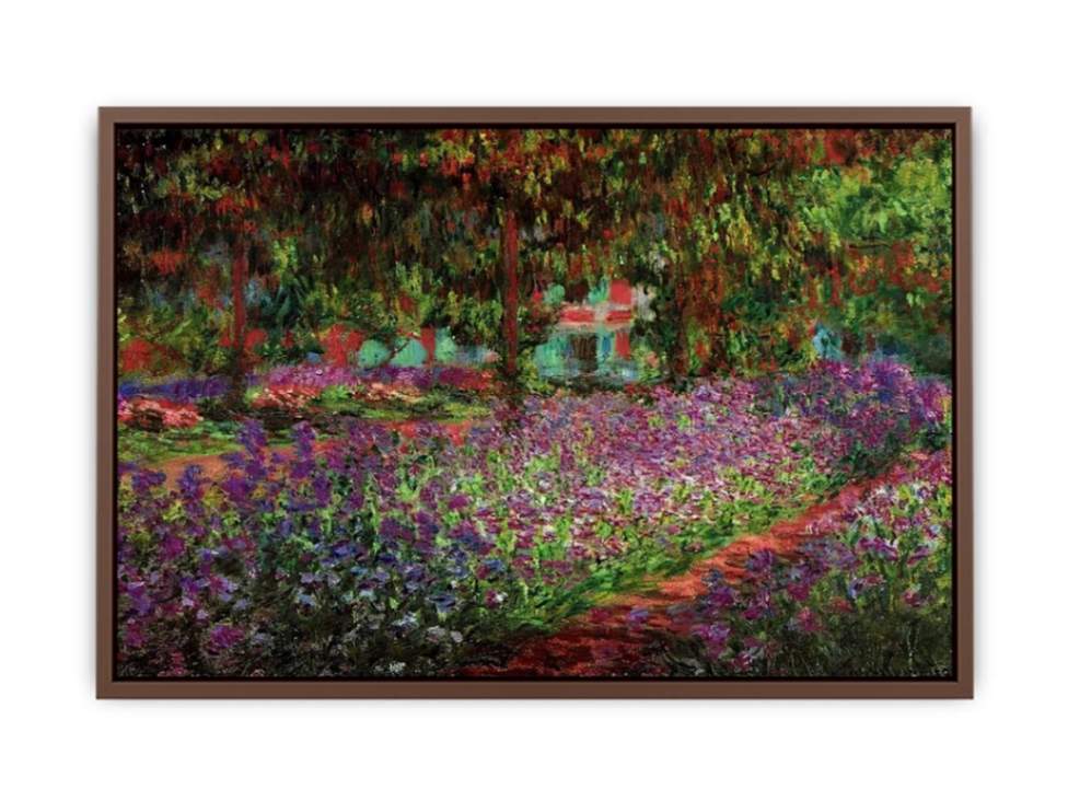 Irises In Monets Garden