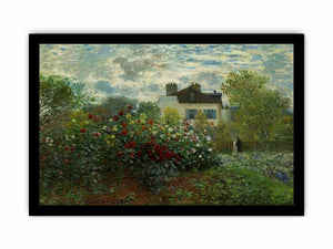 The Garden At Argenteuil Aka The Dahlias
