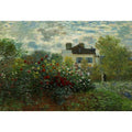 The Garden At Argenteuil Aka The Dahlias
