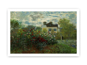 The Garden At Argenteuil Aka The Dahlias