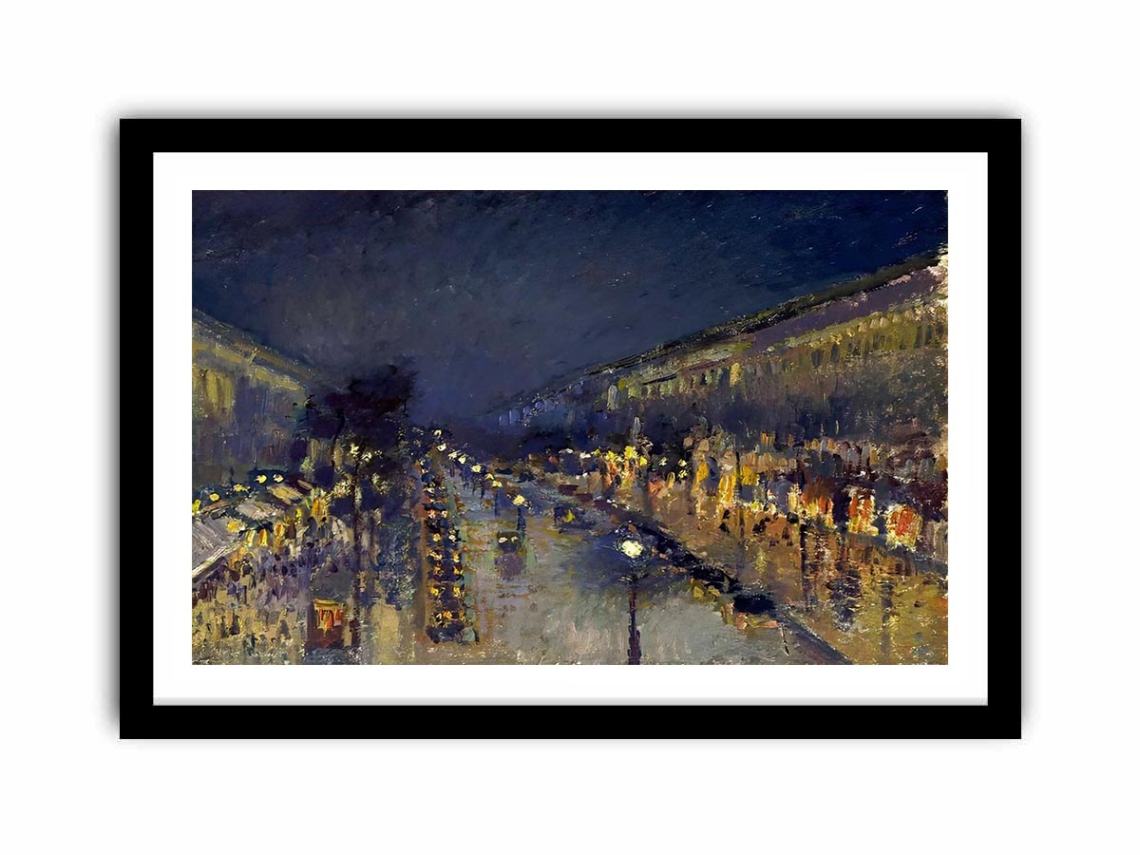 Boulevard Montmartre; Night Effect