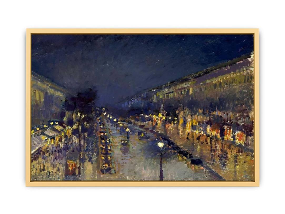 Boulevard Montmartre; Night Effect