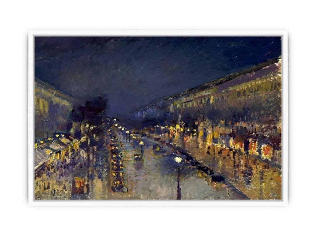 Boulevard Montmartre; Night Effect