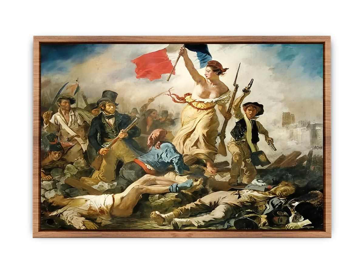 Liberty Leading the People Painting