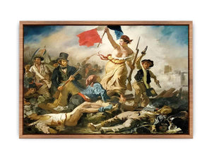 Liberty Leading the People Painting