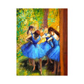 Dancer in blue by Edgar Degas