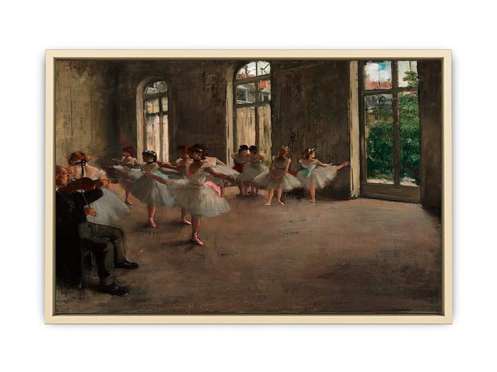 Ballet Rehearsal, 1873