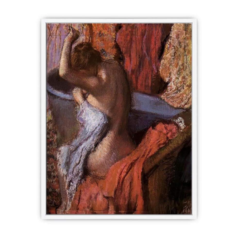 Seated Bather Drying Herself