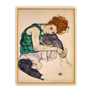 Seated Woman With Bent Knee